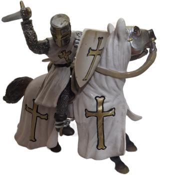 Schleich ® 70034 Kreuzritter auf Pferd gebraucht