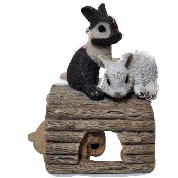 Schleich ® 13748 Farm Life Kaninchenjungen spielend gebraucht