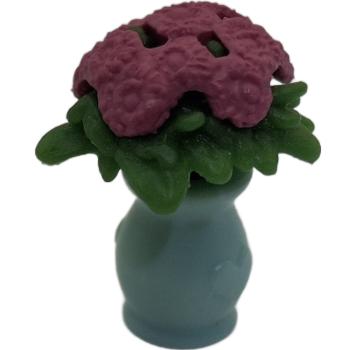 Schleich ® Blumenvase mit Blumen türkis gebraucht