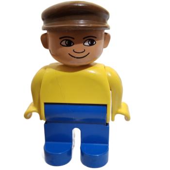 LEGO® DUPLO® Mann gelb / blau ältere Version gebraucht