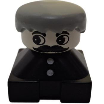 LEGO® DUPLO® Mann schwatz alte Version gebraucht