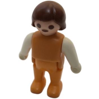 Playmobil ® Kind Baby orange - weiß gebraucht