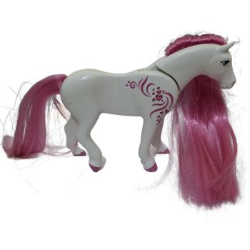 Playmobil ® 30676232 Pferd weiß mit rosa Mähne gebraucht
