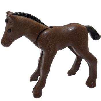 Playmobil ® Fohlen dunkelbraun gebraucht
