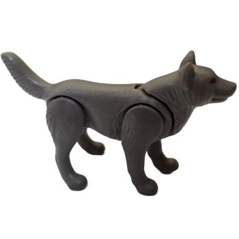 Playmobil ® Wolf grau mit roten Augen gebraucht