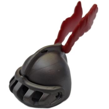 Playmobil ® Ritterhelm mit roten Federn gebraucht