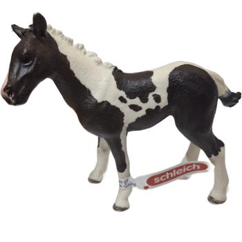 Schleich ® Farm World 13803 Pinto Fohlen mit Fahne gebraucht