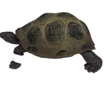 Schleich ® Wild Life 17015 Riesenschildkröte mit Fahne gebraucht