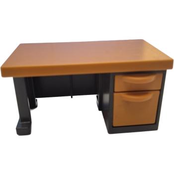 Playmobil ® Schreibtisch dunkelgelb / dunkelgelb gebraucht