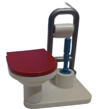 Playmobil ® Toilette mit Ständer und Wc Bürste gebraucht