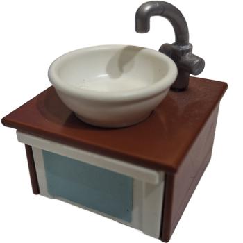 Playmobil ® Waschbecken mit Unterschrank gebraucht