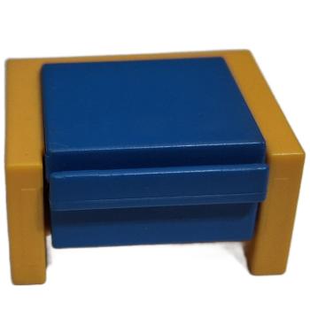Playmobil ® Nachtisch gelb blau gebraucht