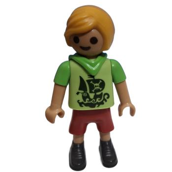 Playmobil ® 30104420 Kind Junge Piratenschiff gebraucht