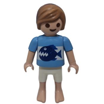 Playmobil ® 30103740 Kind Junge Piranha aus 6978 gebraucht