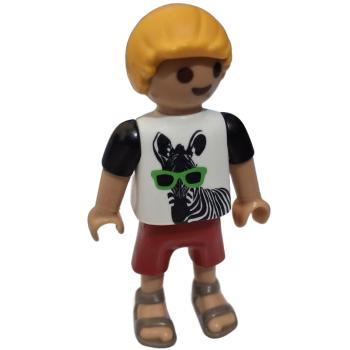 Playmobil ® 30103460 Kind Junge Zebra gebraucht