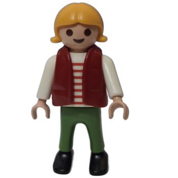 Playmobil ® 30111090 Kind Mädchen rote Weste gebraucht