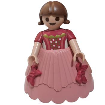 Playmobil ® Kind Mädchen mit rosa Reifrock gebraucht