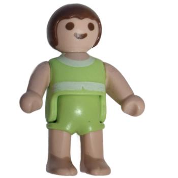Playmobil ® Kind Baby grün weiß gebraucht