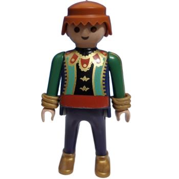 Playmobil ® Prinz / König grün / blau gebraucht