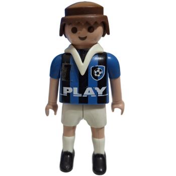 Playmobil ® 30002262 Mann Fußballer "7" braune Haare aus 4700 gebraucht