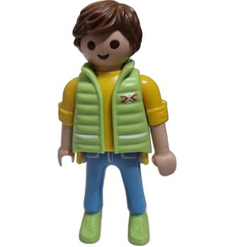 Playmobil ® Mann grüne Weste gebraucht
