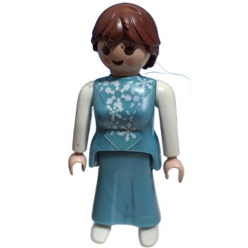 Playmobil ® Frau türkises Kleid gebraucht