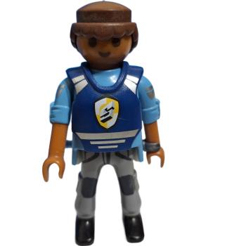 Playmobil ® 30001154 Mann Security braunes Haar gebraucht