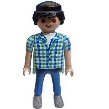 Playmobil ® 30005023 Mann schwarze Haare aus 9267 gebraucht