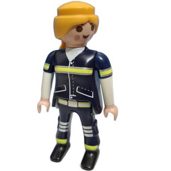 Playmobil ® Frau Feuerwehrfrau blond gebraucht