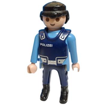 Playmobil ® Mann Polizist blau gebraucht