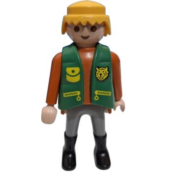 Playmobil ® 30000482 Mann Zoowärter blondes Haar gebraucht