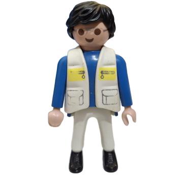 Playmobil ® Mann weiße Weste gebraucht