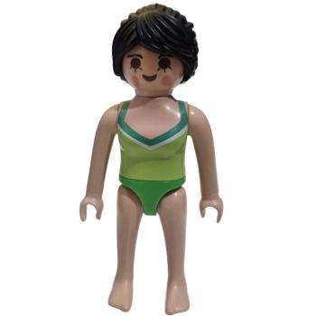 Playmobil ® Frau grüner Badeanzug gebraucht