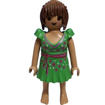 Playmobil ® Frau grünes Kleid gebraucht
