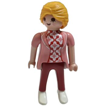Playmobil ® 30144510 Frau Mutter rosa Jacke gebraucht