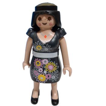 Playmobil ® 30149420 Frau schwarzes Kleid gebraucht
