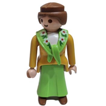 Playmobil ® Frau Magd braunes Haar gebraucht