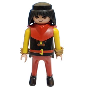 Playmobil ® Mann Ritter rote Hose gebraucht