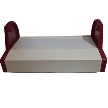 Playmobil ® Sofa rot weiß ohne Rückenlehne gebraucht