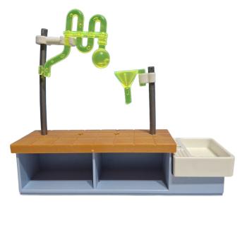 Playmobil ® 30079502 + 30079512 Labor Tisch gebraucht