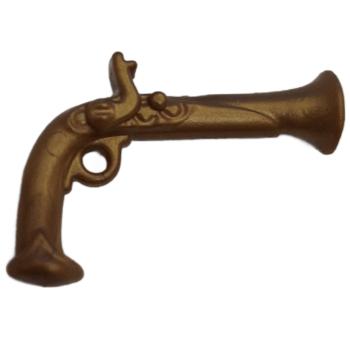 Playmobil ® Steinschloss Pistole golden gebraucht