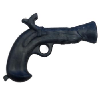 Playmobil ® Steinschloss Pistole blaugrau gebraucht