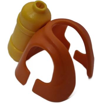 Playmobil ® Tauchjackett orange mit Flasche gebraucht