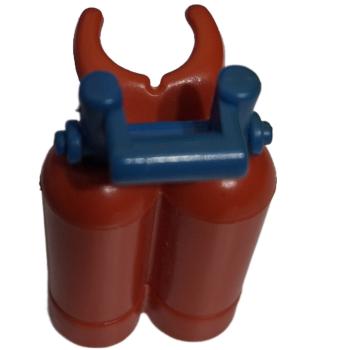 Playmobil ® Tauchflasche - Sauerstoffflasche rot - blau gebraucht