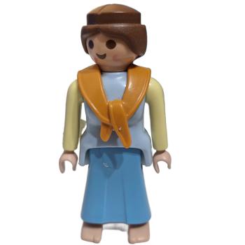 Playmobil ® 30142140 Frau Magd braunes Haar gebraucht