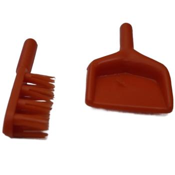Playmobil ® Kehrblech mit Besen orange gebraucht