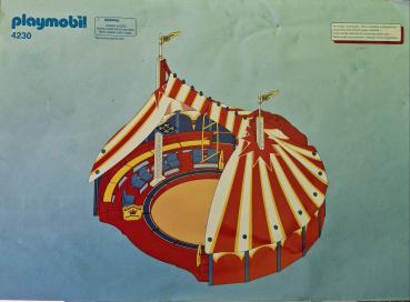 Preview: Playmobil ® 4230 Großes Zirkuszelt mit LED-Portal gebraucht