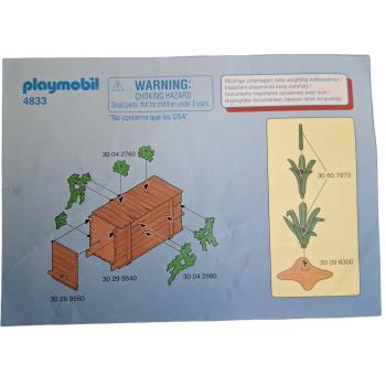 Preview: Playmobil ® 4833 Wilderer mit Lebendfalle gebraucht