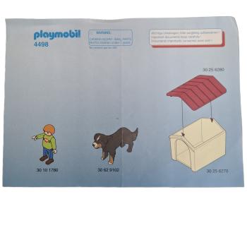 Preview: Playmobil ® 4498 Berner Sennenhund mit Welpen gebraucht