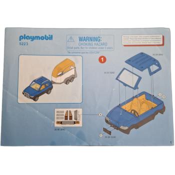 Preview: Playmobil ® 5223 PKW mit Pferdeanhänger gebraucht